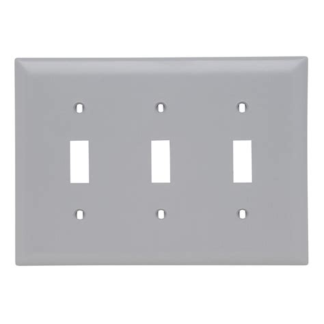 3 gang wall plates lowe's